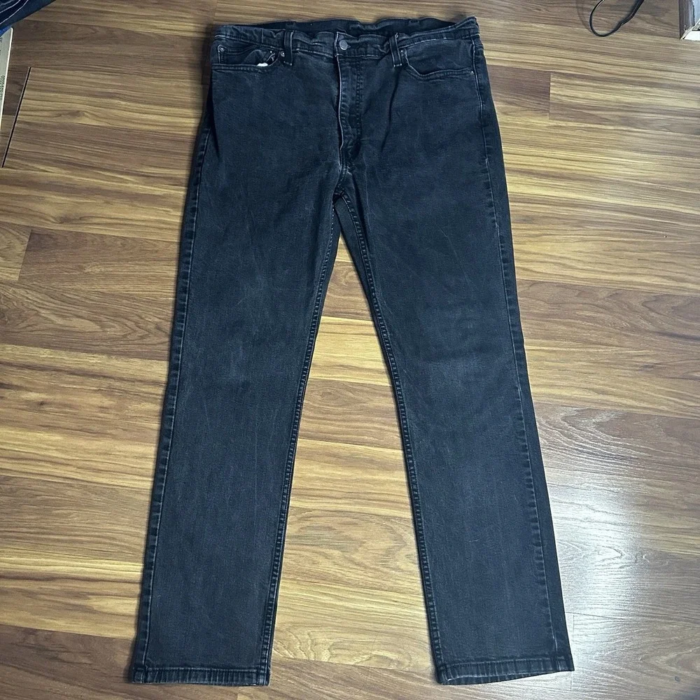 Lot of 2 Levis 511 Jeans Mens 40x32 Black/Blue Slim Fit Stretch Denim Pants